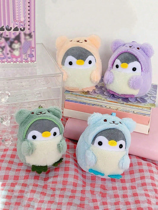 Penguin in costume bag charms