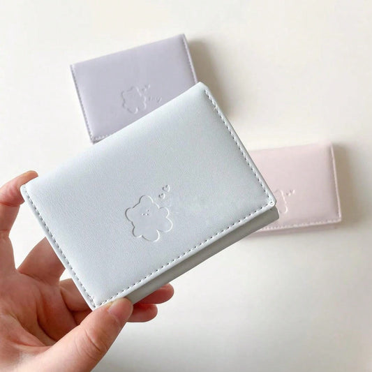 Bear Wallet Short PU Leather Wallet