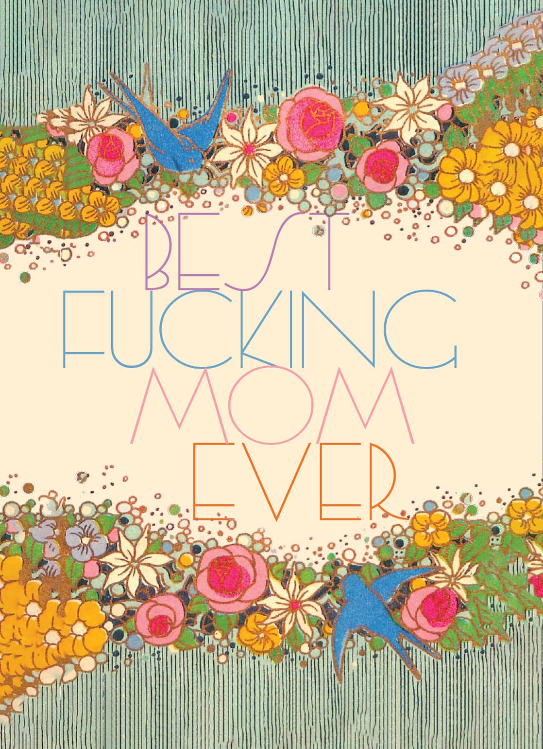 MAGNET: BEST EVER F MOM FLOWERS