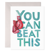 Load image into Gallery viewer, Boxing Gloves | Thinking of you Greeting Card
