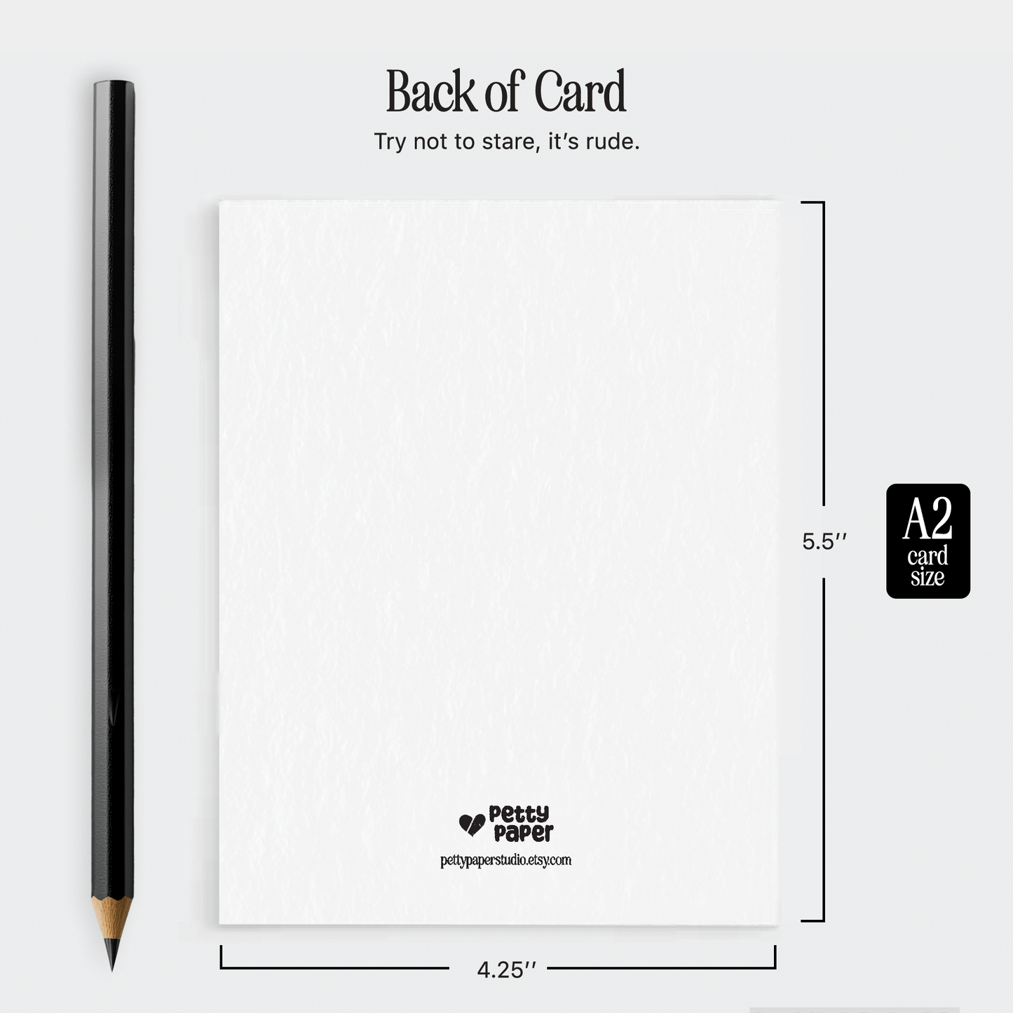 Snarky 'Your Gift is Me' Card  - A2 Everyday Greeting Card