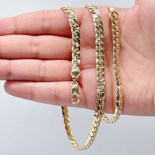 Load image into Gallery viewer, 18k Gold Filled Miami Cuban Link Curb Chain 6 mm Necklace
