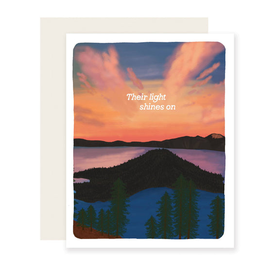 Lost a Bright Light | Sympathy Card