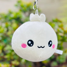 Load image into Gallery viewer, Dumpling Bao Dim Sum Plush Keychain Gift Stocking Stuffer
