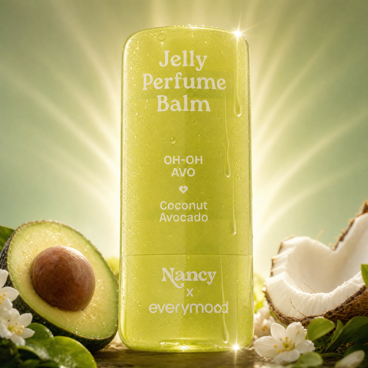Jelly Perfume Balm | Solid Perfume Stick | Oh-Oh Avo