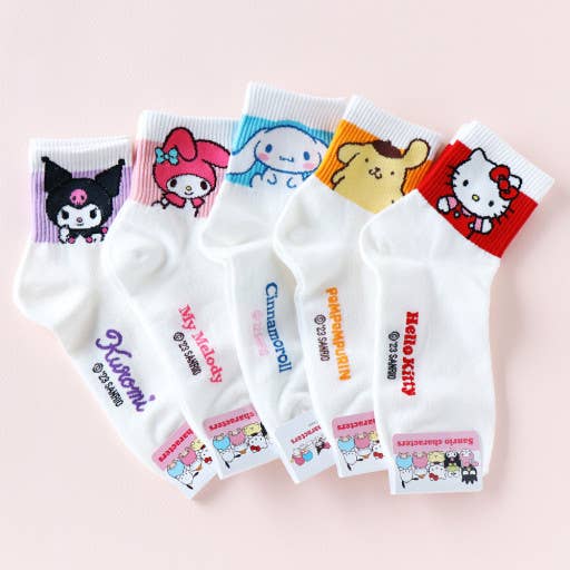 Sanrio  Ankle line Soft Socks