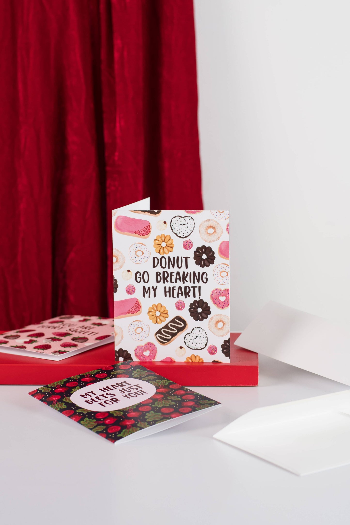 Donut Go Breaking My Heart - Greeting Card