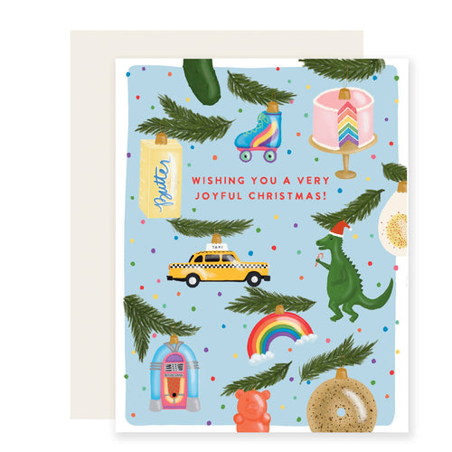 Joyful Ornaments | Fun Christmas Card - Front & Company: Gift Store