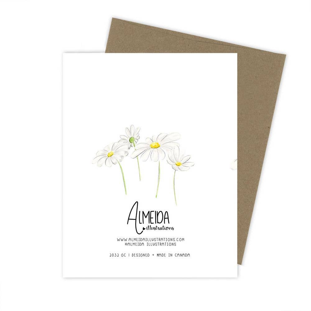 Feel Better Soon - Daisy Get Well Card