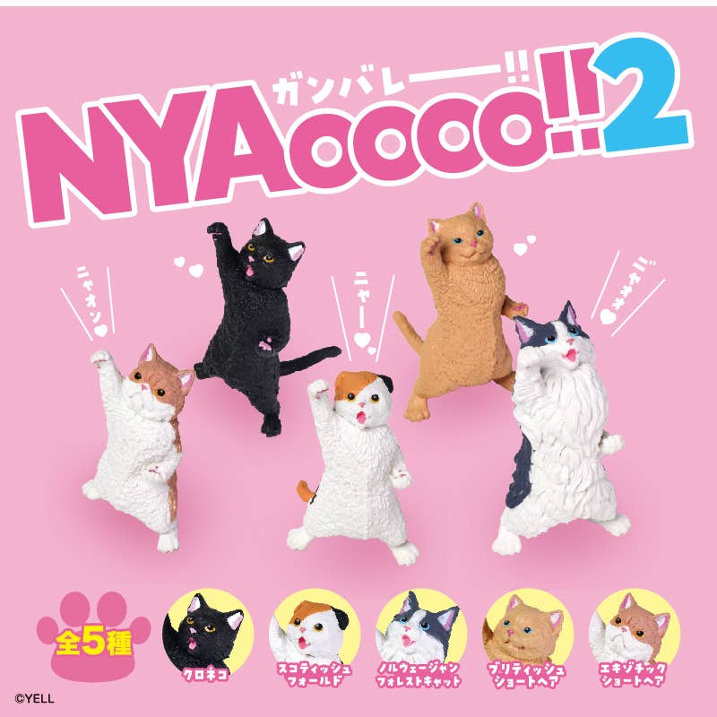 JAPANESE BLIND BOX - CAT NYAOOOO! 2 BLIND BOX