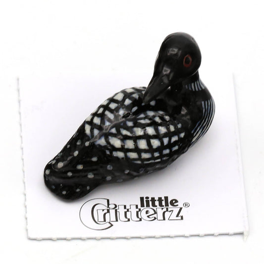 Gavia Loon Porcelain Miniature