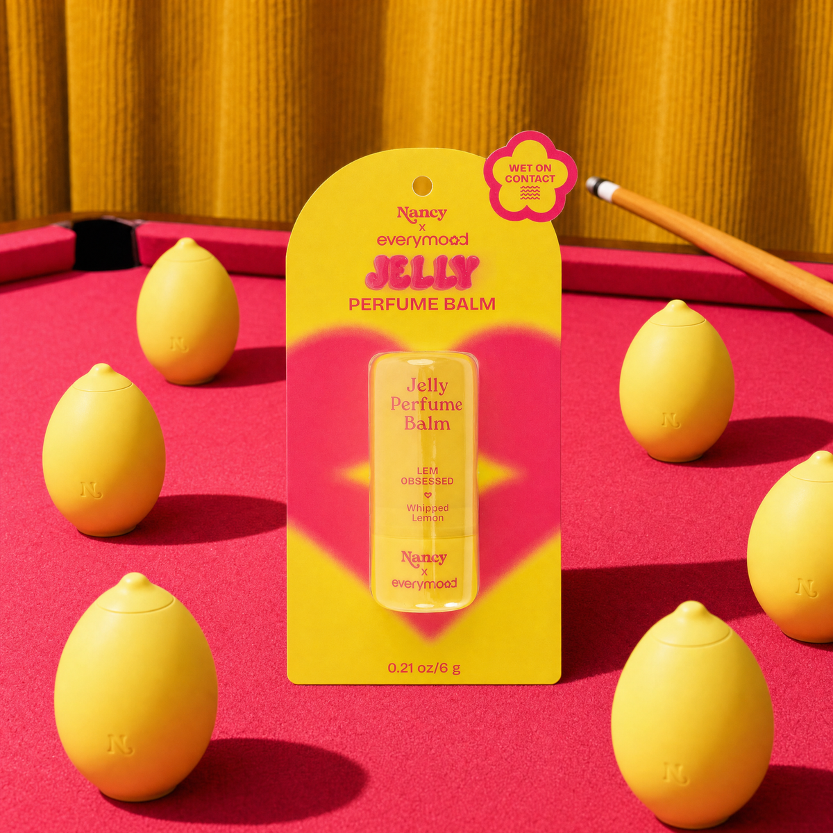 Jelly Perfume Balm | Solid Perfume Stick | Lemon