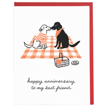 Load image into Gallery viewer, Dog Picnic Anniversary Card
