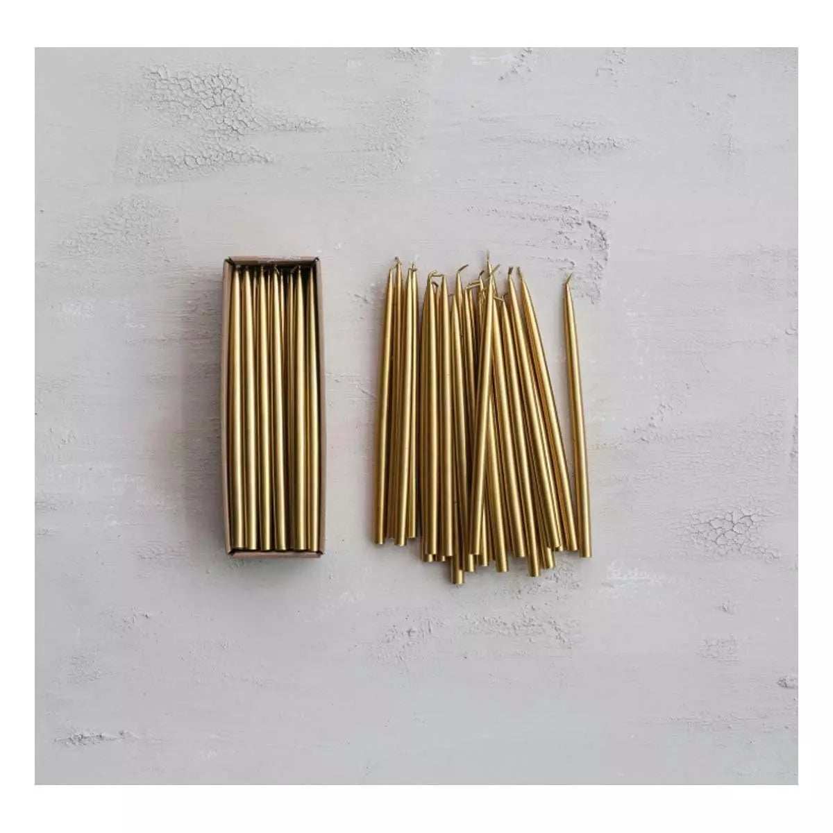 Approx. 1/2" Round x 10"H Unscented Thin Taper Can