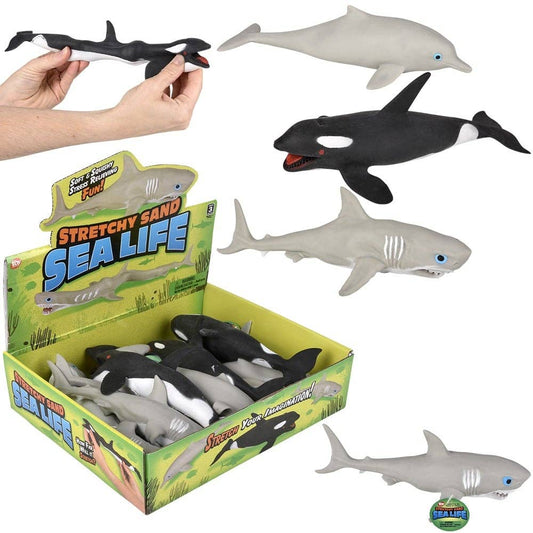 7.75" Stretchy Sand Sea Life Assortment