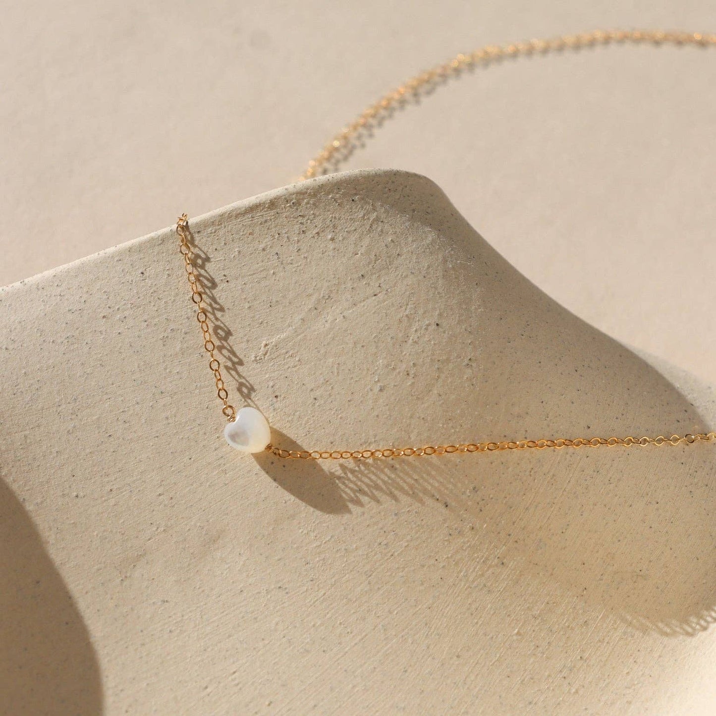 Luminous Heart Necklace I Valentine's Day Necklace