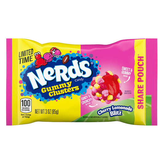 Nerds Gummy Clusters Cherry Lemonade Blitz 3oz