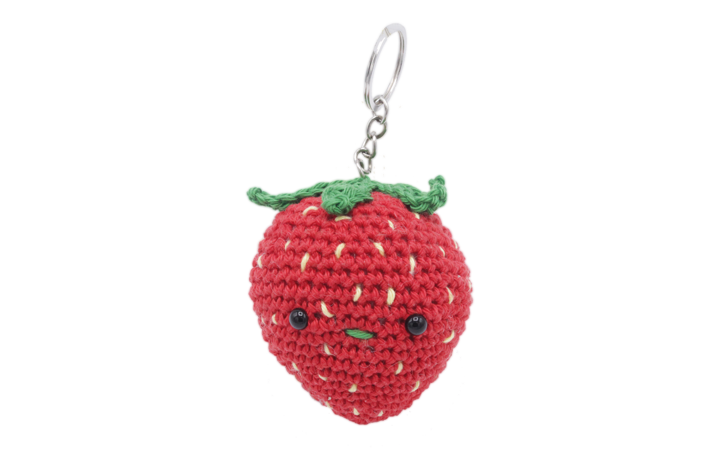 DIY Crochet Kit - Strawberry Bag Hanger