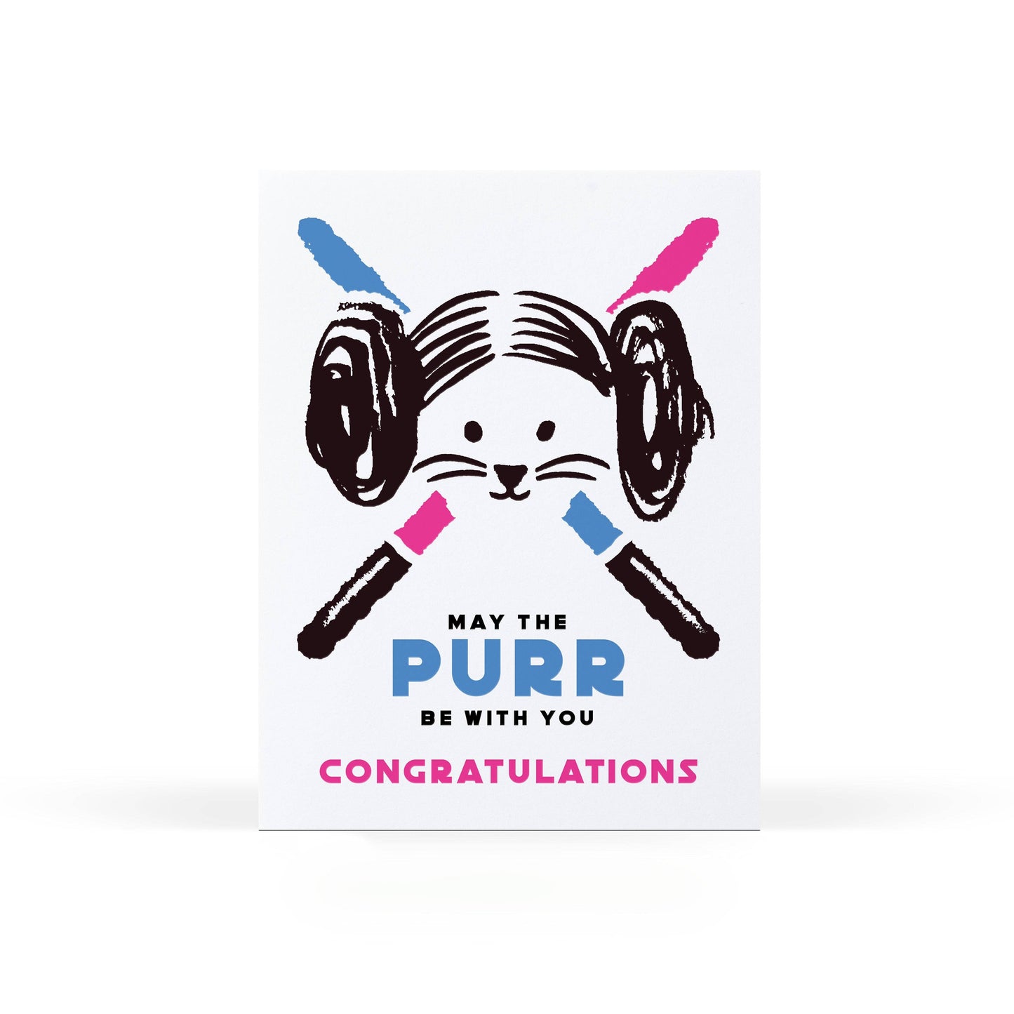 May the Purr Be With You Card