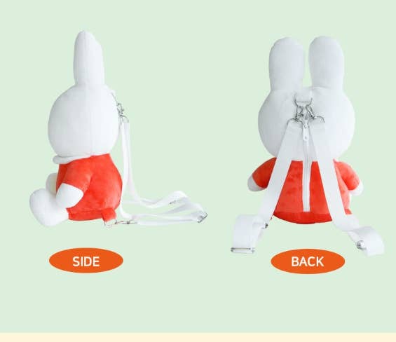 Miffy Backpack is Back! Plush Point Backpack Deco Bag Pouch