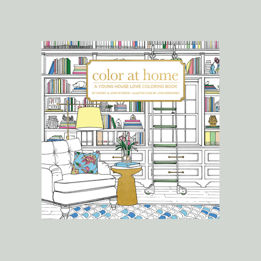 Color At Home- a Young House Love adult coloring book