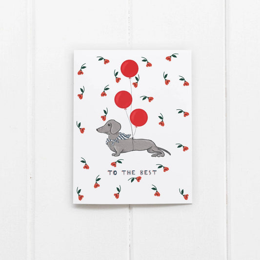 To the Best Greeting Card