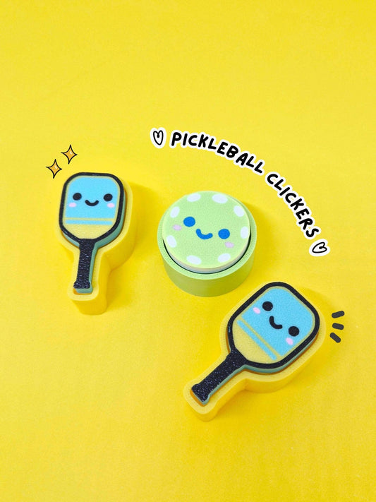 Pickleball Clicker Keychain