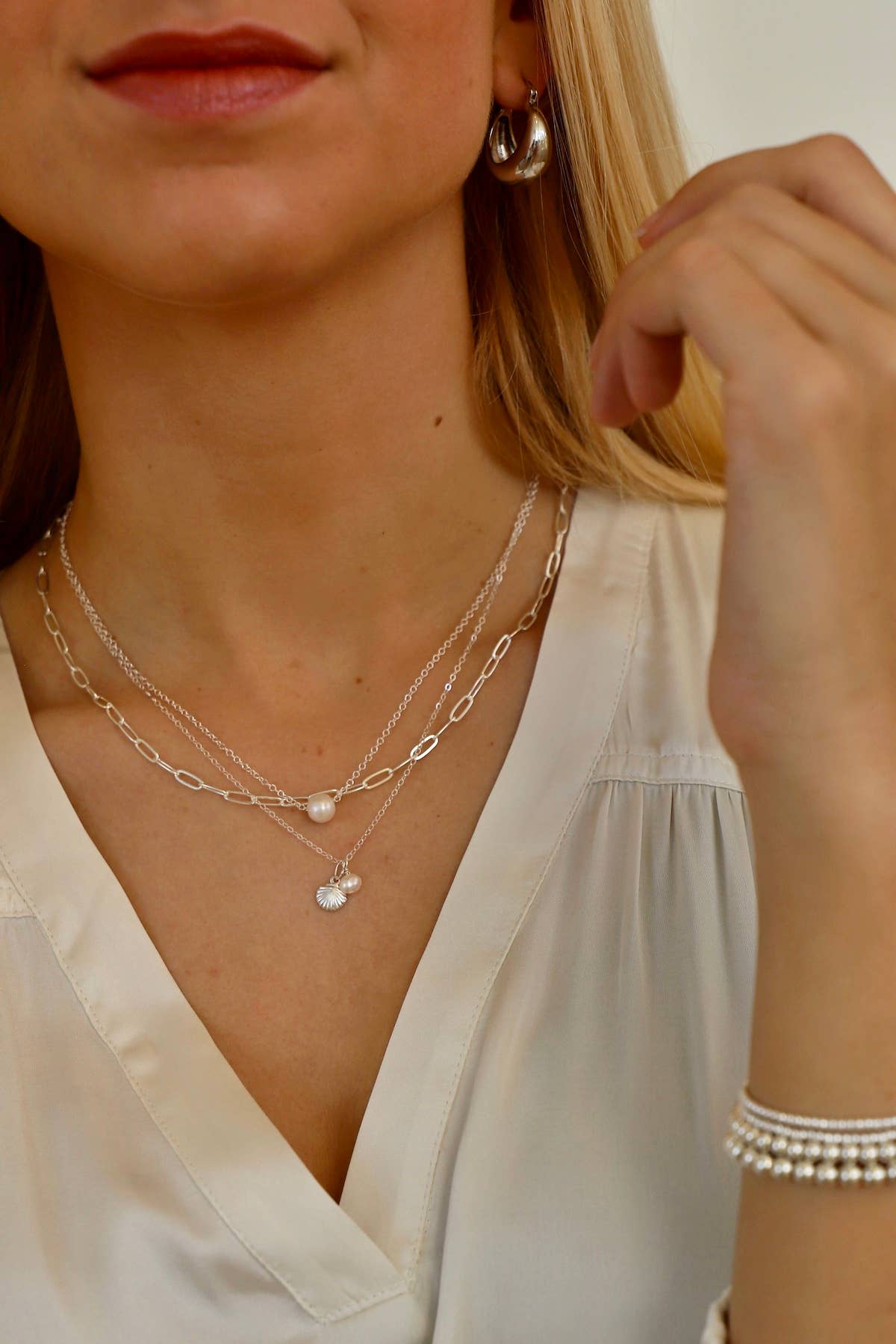 KAI NECKLACE- SILVER