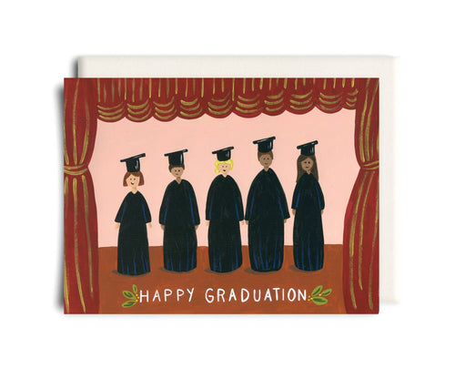 Happy Graduation | Graduation Greeting Card - Front & Company: Gift Store