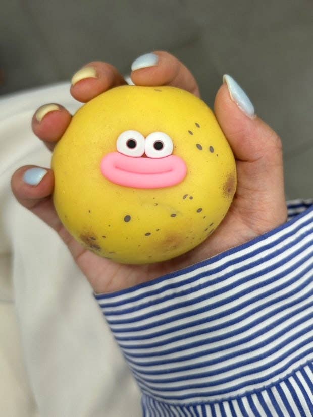 Potato Mochi Squishy (Medium) - Soft & Stretchy Stress Relief
