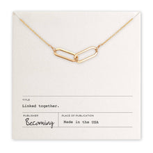 Load image into Gallery viewer, Linked Together Necklace

