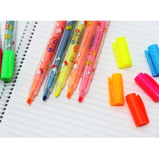 DONG-A Miffy Scented Memoriner Highlighter – 10 Color Set