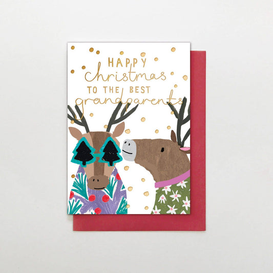 SH27 - Christmas Reindeer Grandparents