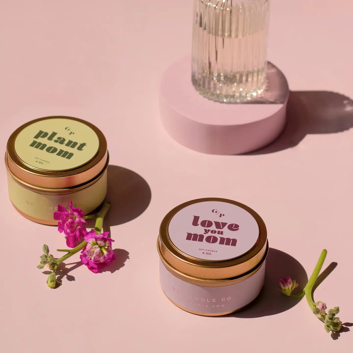 Love You Mom Just Because 4 oz. Candle Tin