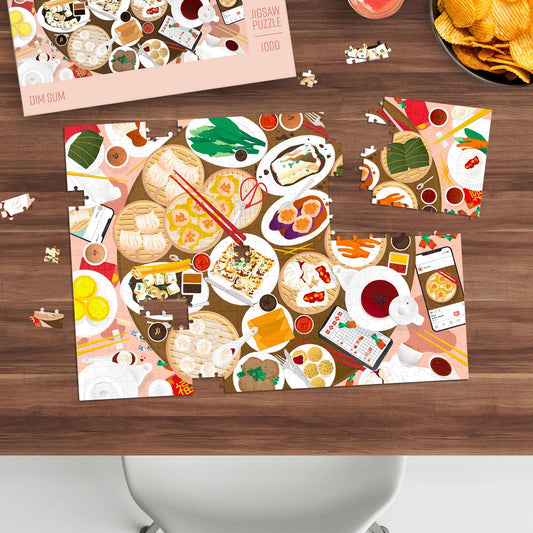 Dim sum jigsaw puzzle