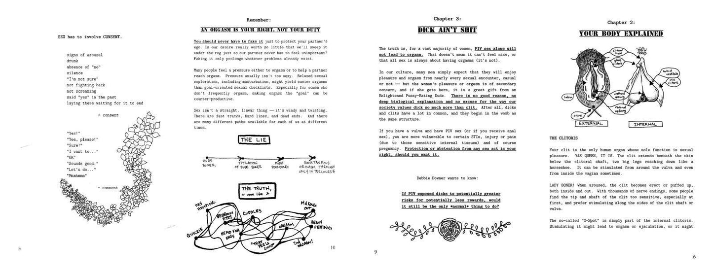 Dick Ain't Shit: Illustrated Pussy-Powerful Manifesto (Zine)