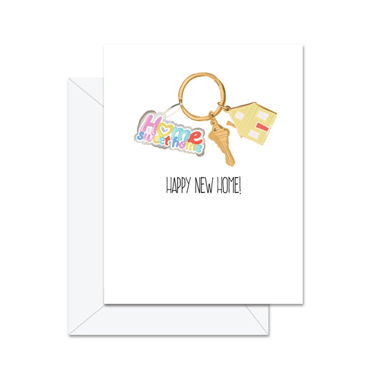 Happy New Home - Greeting Card