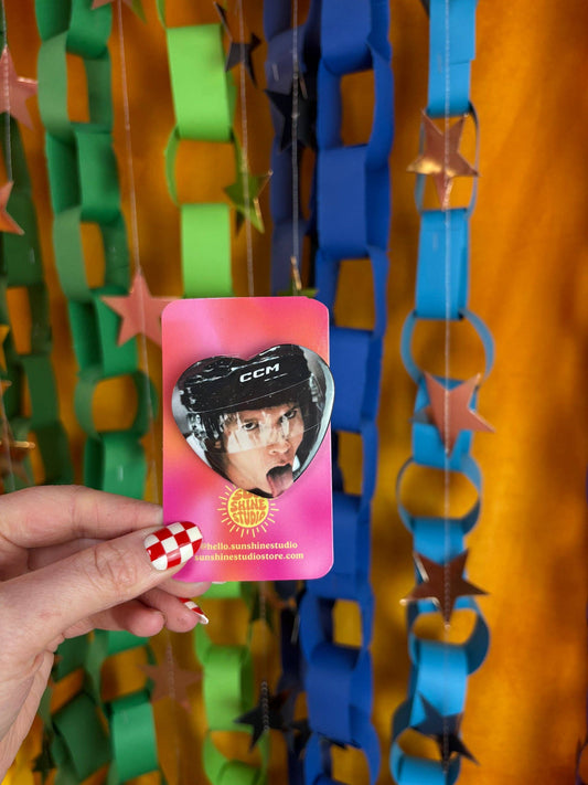 Game Face Ilya Heated Rivalry Pin