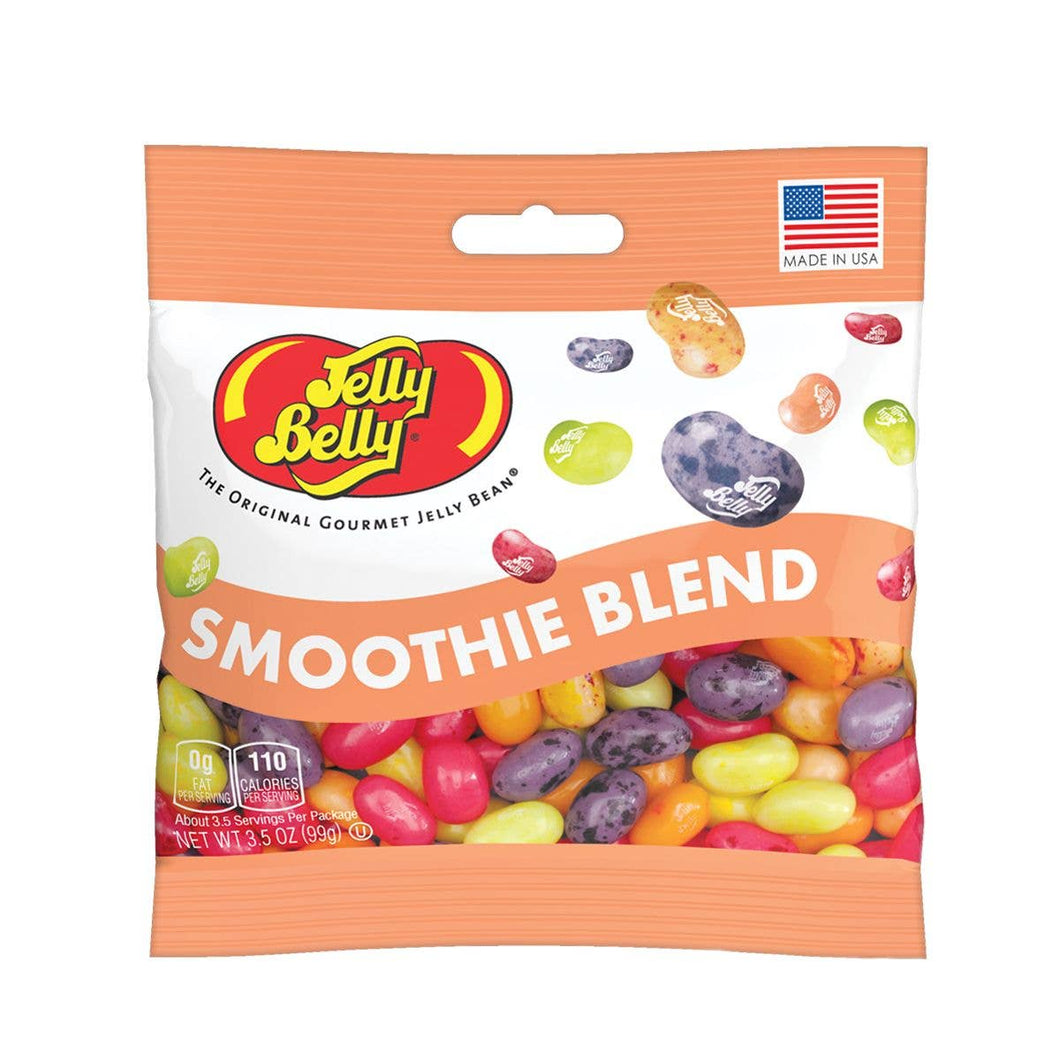 Jelly Belly Smoothie Blend Jelly Beans Peg Bags, 12ct