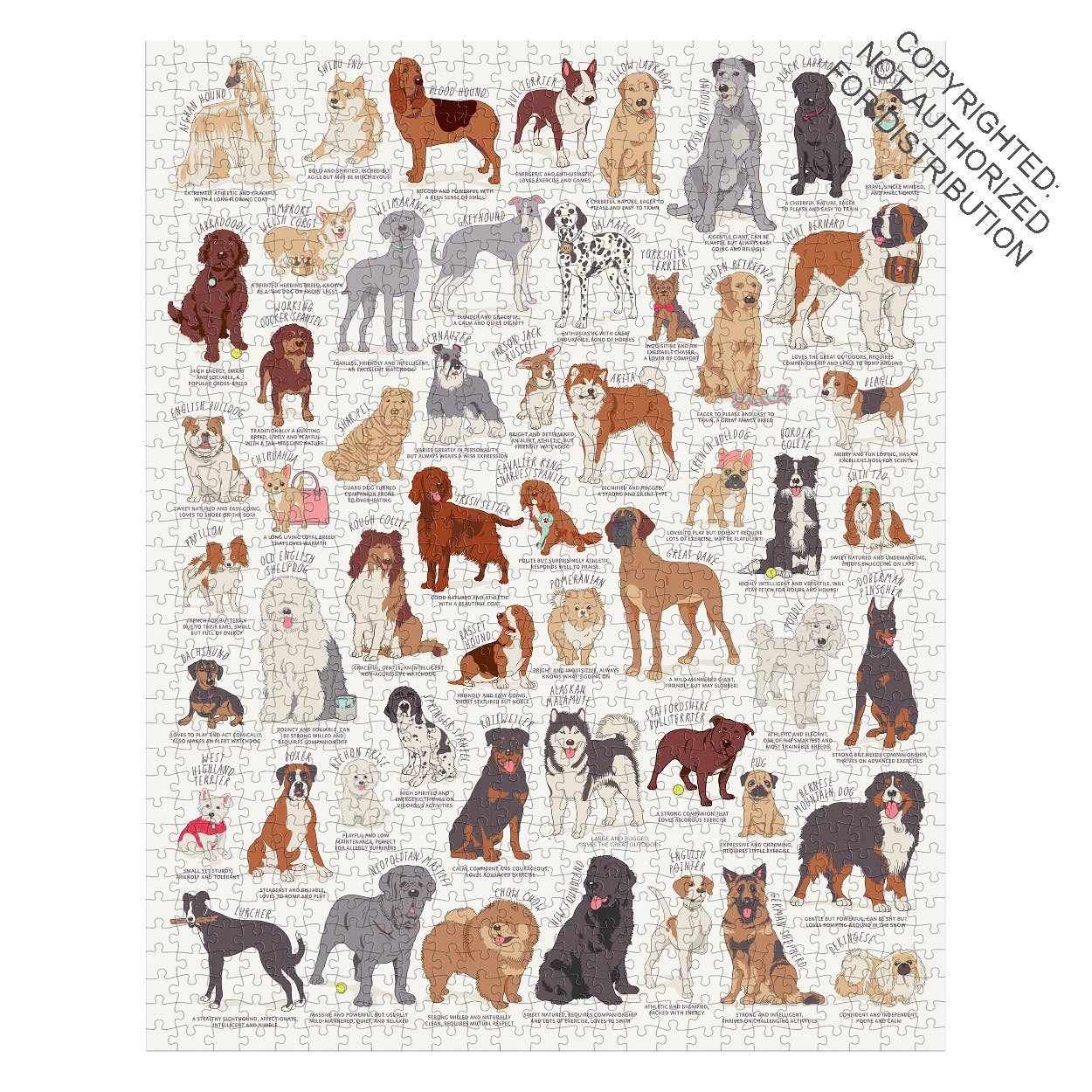 Dog Lover's 1000 Piece Jigsaw Puzzle