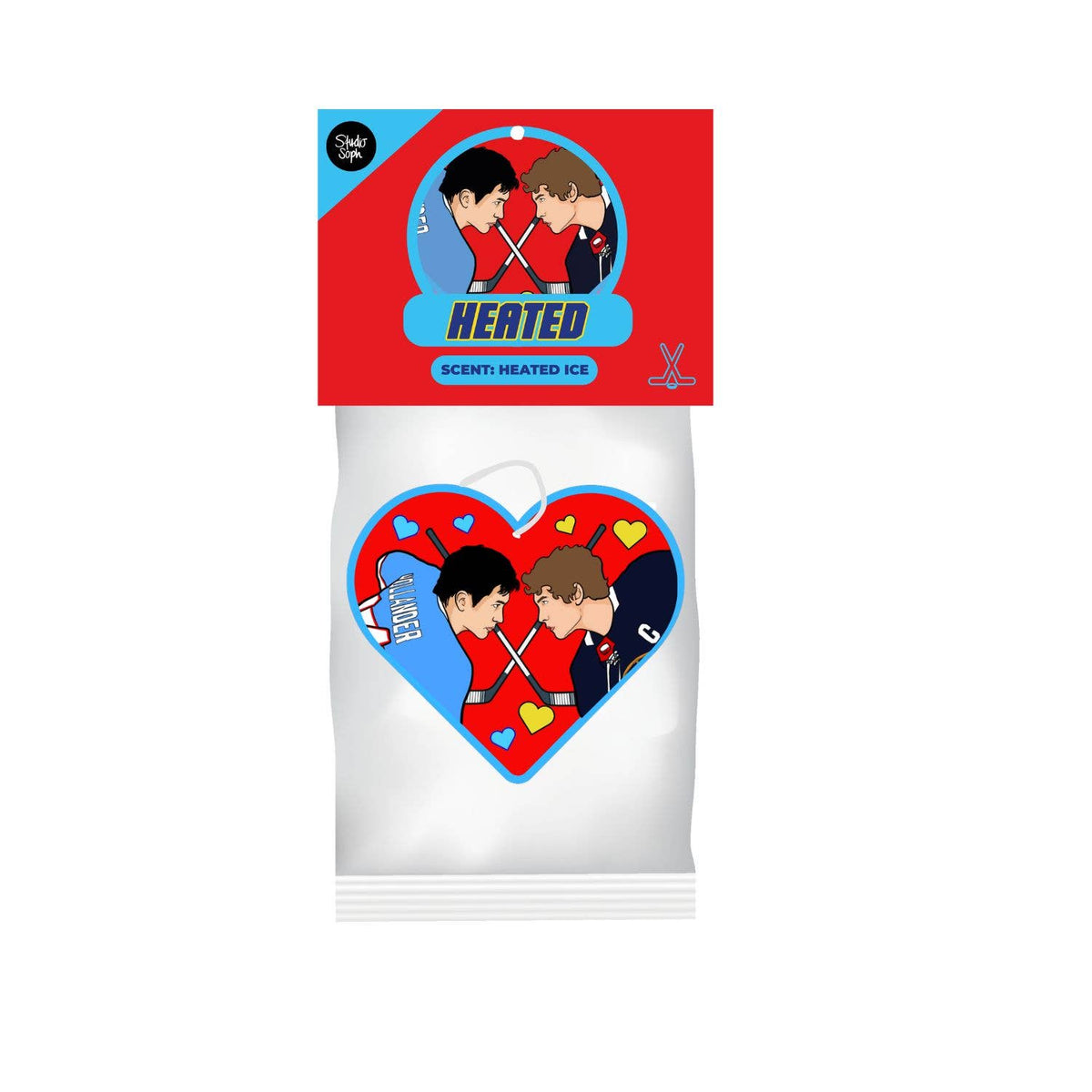 Heated Hockey Romance Car Air Freshener