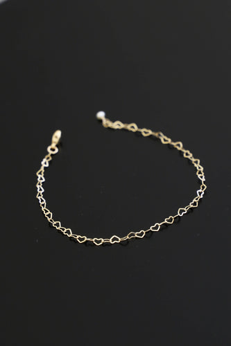 HEART CHAIN BRACELET - Front & Company: Gift Store