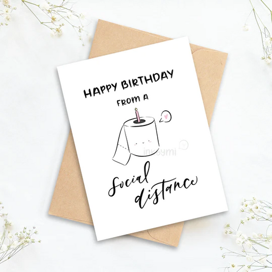 Happy Birthday From A Safe Distance