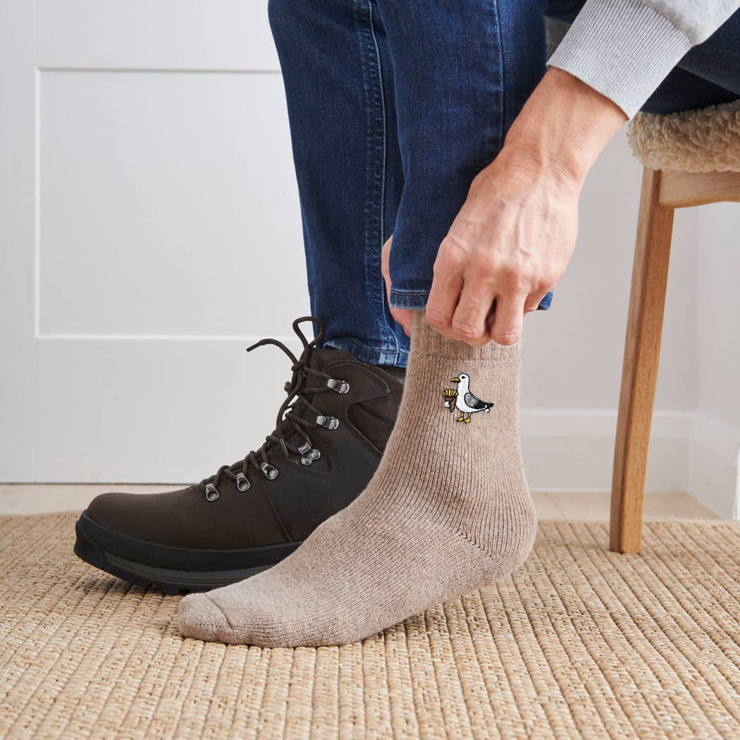 Seagull Coastal Wool Socks