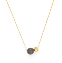 Load image into Gallery viewer, Gemstone Orbit Necklace
