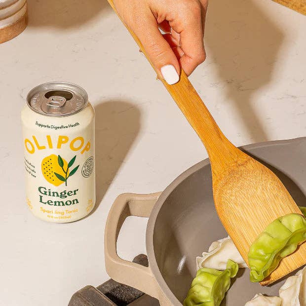 Olipop Ginger Lemon Sparkling Tonic 355 ml