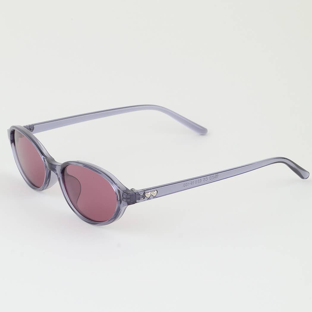 Twin Hearts Tinted Sunglasses