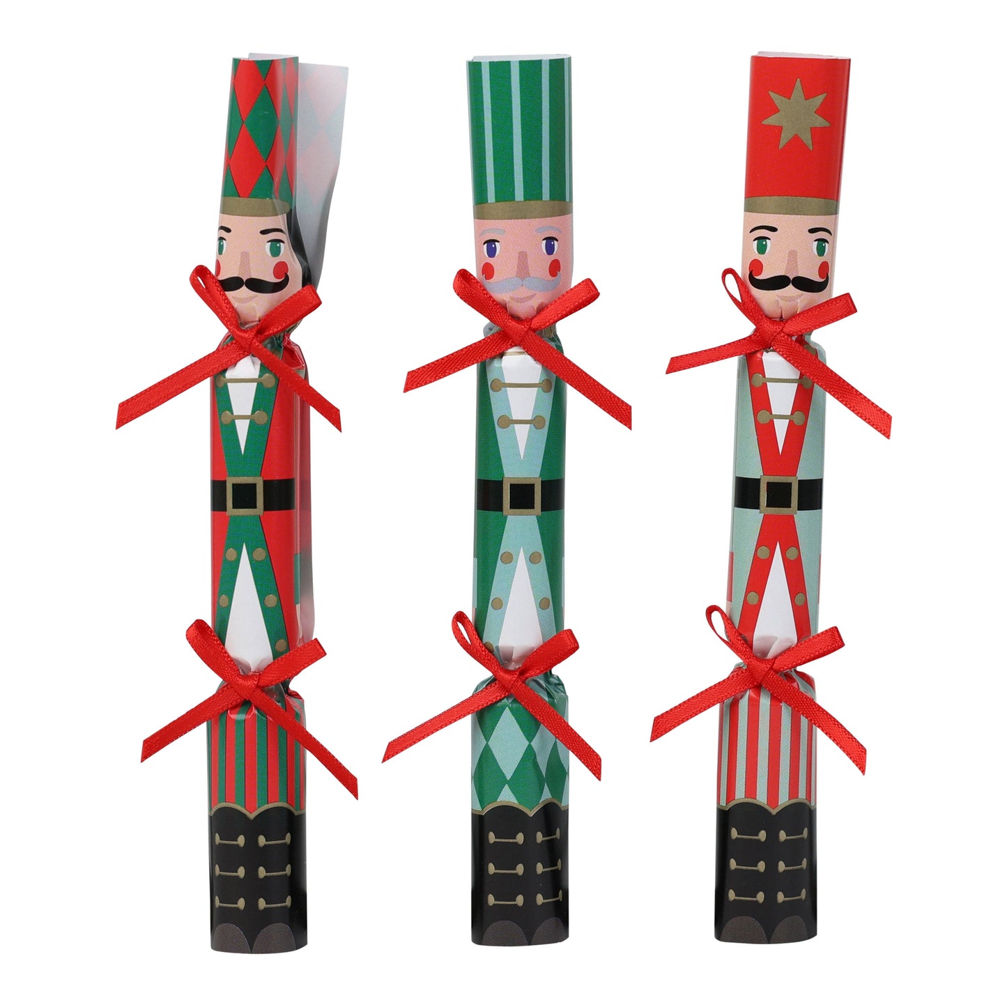 Nutcracker Christmas Saucer Crackers