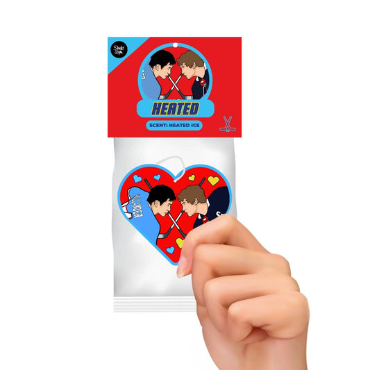 Heated Hockey Romance Car Air Freshener