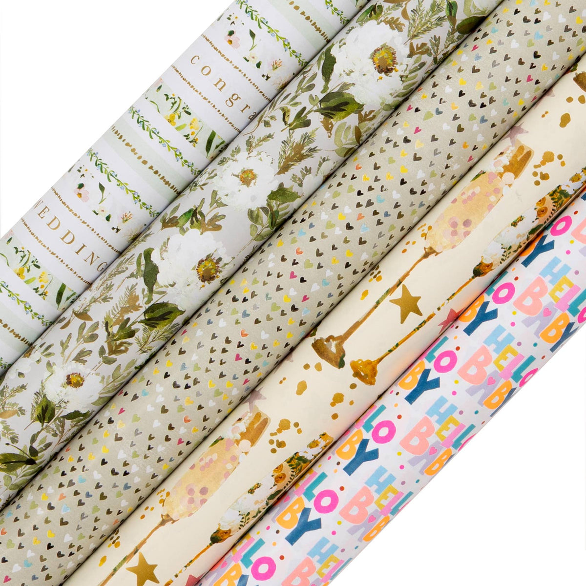 Time to Celebrate - 4m Roll Wrap Collection